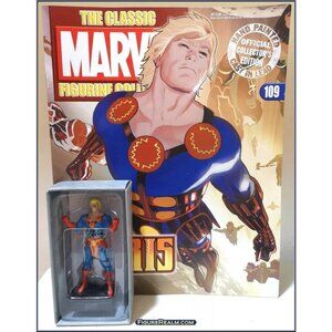 Eaglemoss 1:16 Classic Marvel Figurine‎ w/Book: Ikaris #109